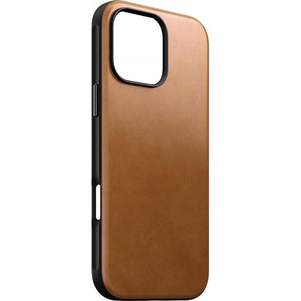 Nomad Nomad Modern Leather case, english Tan-C - iPhone 16 Pro
