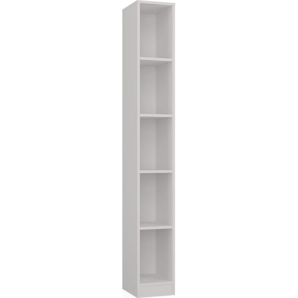 Topeshop REGAŁ R25 NA KSIĄŻKI 25CM BIAŁY