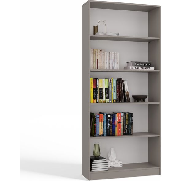 Topeshop REGAŁ R80 NA KSIĄŻKI 80 CM GLINA