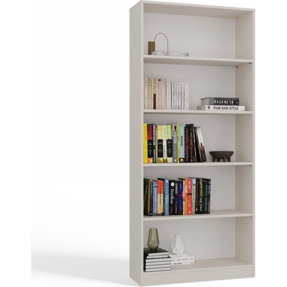 Topeshop REGAŁ R80 NA KSIĄŻKI 80 CM KASZMIR