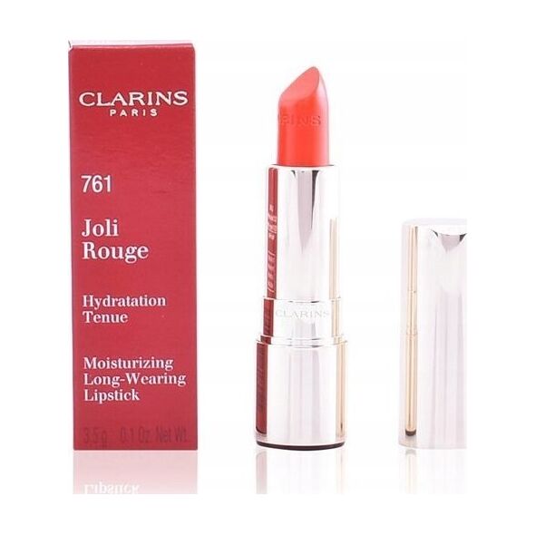 Clarins Clarins, Joli Rouge, Long-Lasting, Cream Lipstick, 761, Spicy Chilli, 3.5 g For Women