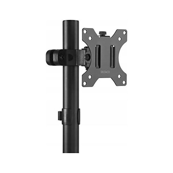 Deltaco Deltaco ARM-0304, Screws, 8 kg, 43.2 cm (17"), 81.3 cm (32"), 100 x 100 mm, Black