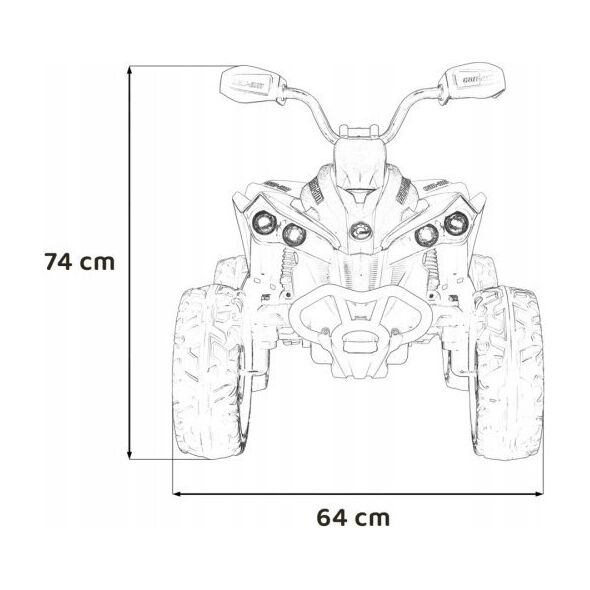 Triton Quad Maverick ATV Khaki