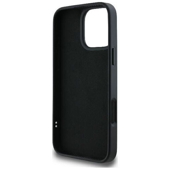 Karl Lagerfeld Karl Lagerfeld KLHCP16L3DRKSDLK iPhone 16 Pro 6.3" czarny/black hardcase 3D Rubber Bicolor Signature