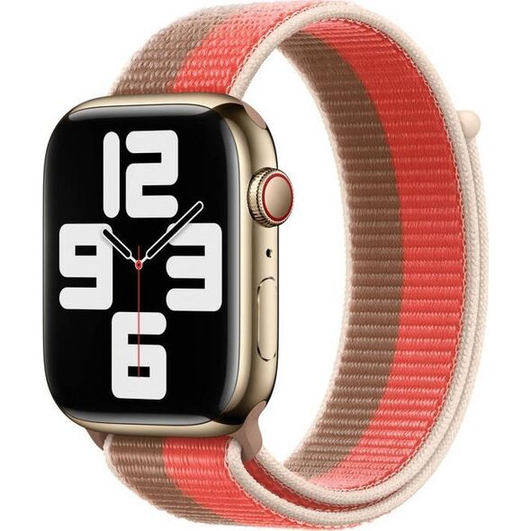 Apple APPLE PASEK APPLE WATCH ML303AM/A SPORT LOOP 45MM PINK POMELO/TAN ORYGINALNA PLOMBA standard