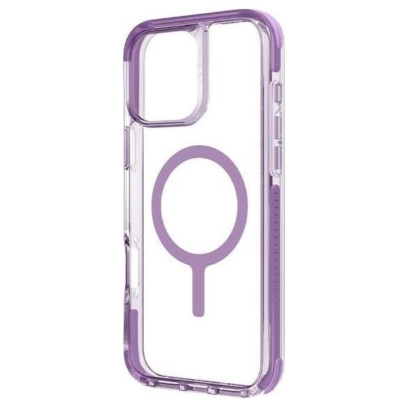 Uniq UNIQ etui Combat iPhone 16 Plus 6.7" Magclick Charging różowy/grape pink