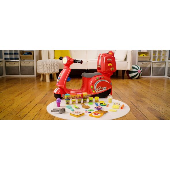 Play-Doh PLAY-DOH playset Pizza delivery scooter 49 cm