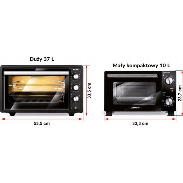 Mini piekarnik MPM MPM MPE-13 Mini orkaitė