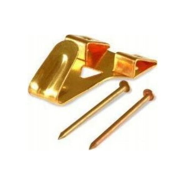 Suki PICTURE HOOK PLAT 3/2 HOLES 31X20/6PCS
