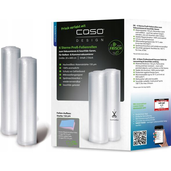 Caso Caso 6 Stars Professional Vacuum Rolls 1247