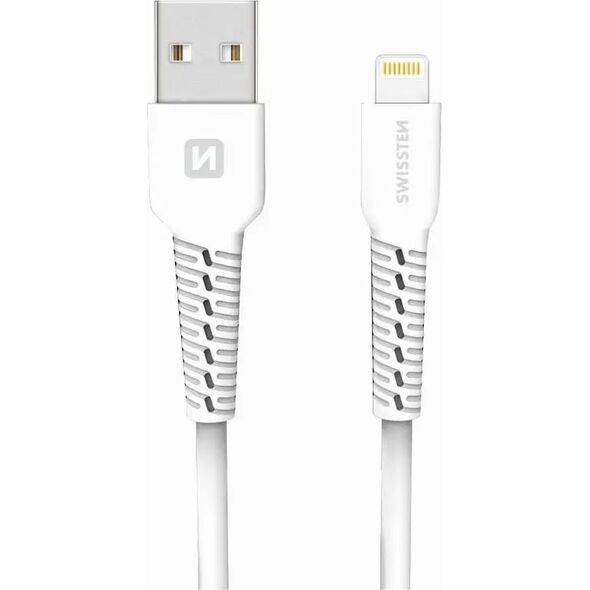 Kabel USB Swissten Swissten Basic Fast Charge 3A Lightning (MD818ZM/A) Datu un Uzlādes Kabelis 1m Melns