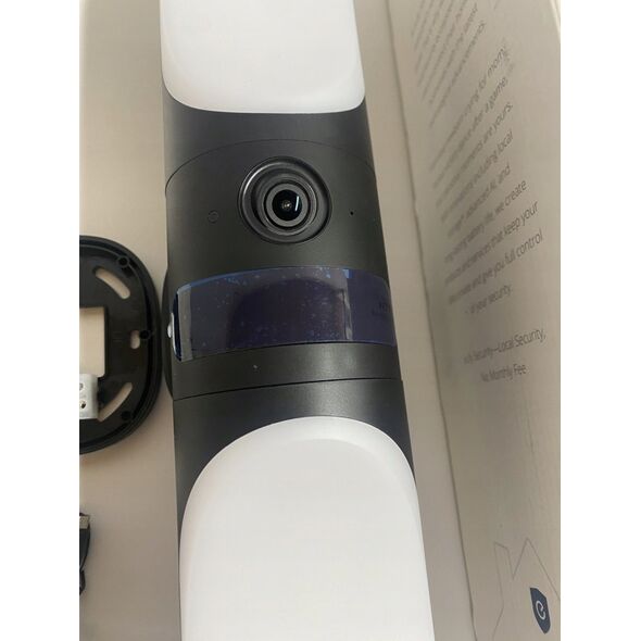 Kamera IP Eufy Eufy Wired Wall Light Cam S100 - Netzwerk-Uberwachungskamera - Aussenbereich - wetterfest - Farbe (Tag&Nacht) - 2048 x 1536 - 2K - Audio - drahtlos - Wi-Fi - Wechselstrom 120/230 V