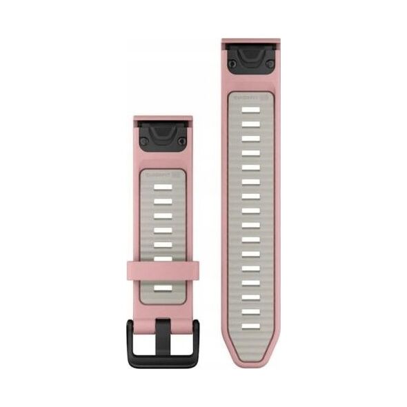 Garmin Garmin QuickFit-Armband 20 mm Silikon Dust Rose/Nebelgrau