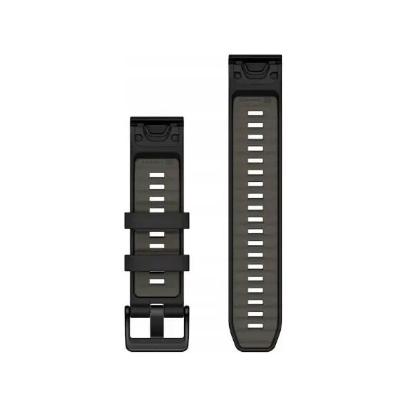 Garmin Garmin QuickFit-Armband 22 mm Silikon Schwarz/Kieselgrau