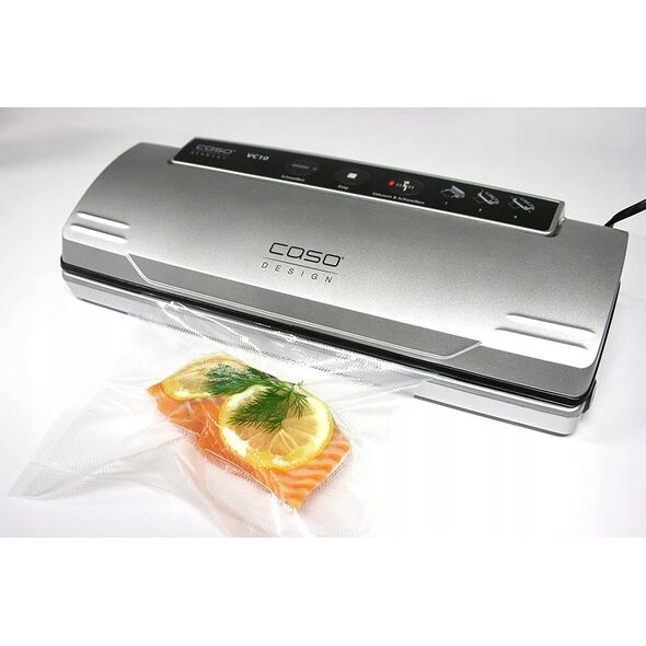 Caso Caso | Bar Vacuum sealer | VC10 | Power 110 W | Temperature control | Sidabrinis