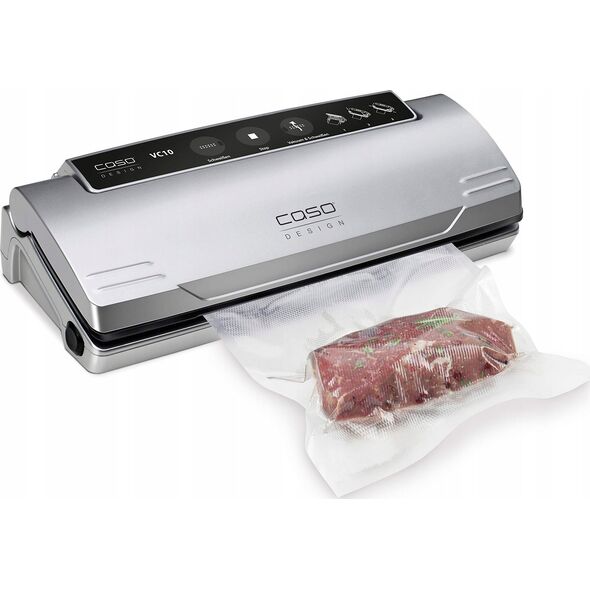 Caso Caso | Bar Vacuum sealer | VC10 | Power 110 W | Temperature control | Sidabrinis