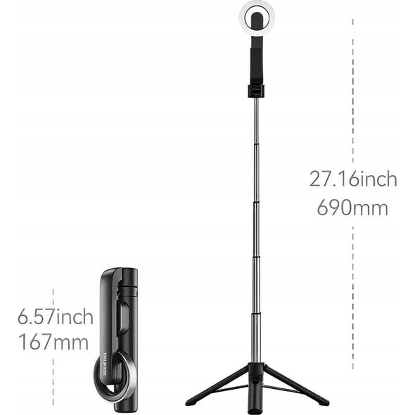 Selfie stick Telesin Magnetyczny kijek selfie Telesin
