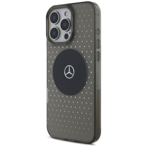 Mercedes Mercedes MEHMP16L23HCPK iPhone 16 Pro  6.3" czarny/black hardcase MB Case Star Pattern