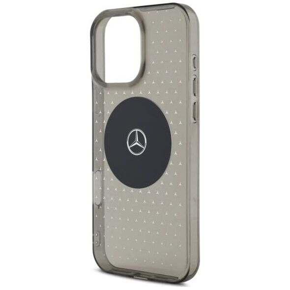 Mercedes Mercedes MEHMP16L23HCPK iPhone 16 Pro  6.3" czarny/black hardcase MB Case Star Pattern