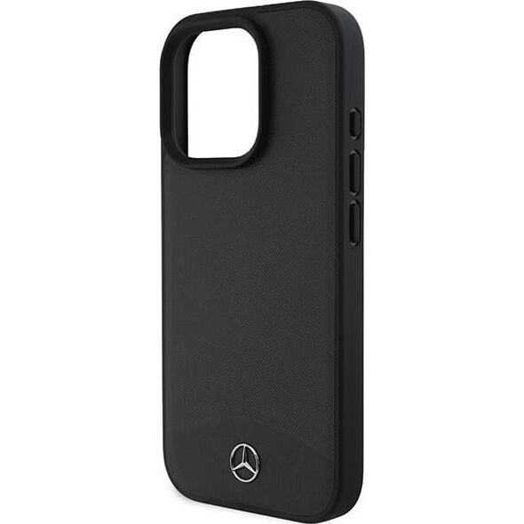 Mercedes Mercedes MEHMP16X23RBARK iPhone 16 Pro Max 6.9" czarny/black hardcase Textured And Plain Leather MagSafe