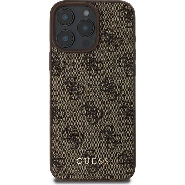 Guess Guess GUHCP16XG4GFBR iPhone 16 Pro Max 6.9" brązowy/brown hard case 4G Classic