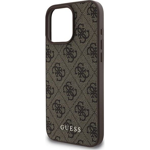 Guess Guess GUHCP16XG4GFBR iPhone 16 Pro Max 6.9" brązowy/brown hard case 4G Classic