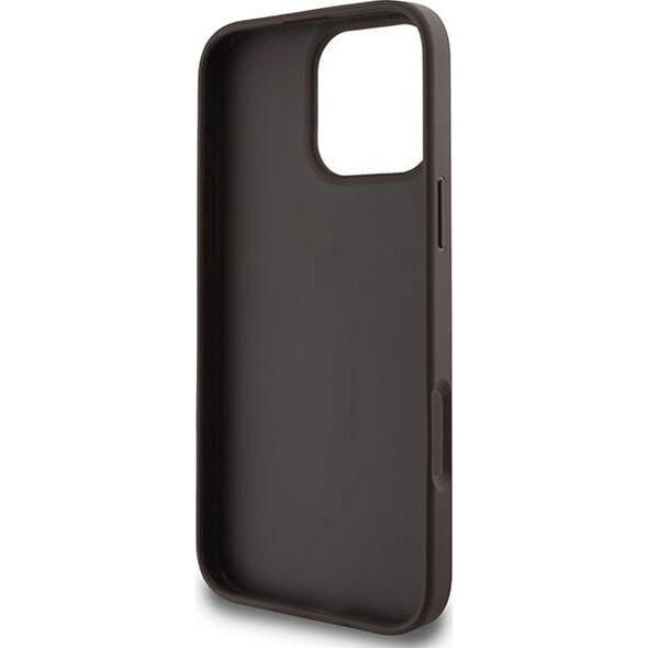 Guess Guess GUHCP16XG4GFBR iPhone 16 Pro Max 6.9" brązowy/brown hard case 4G Classic