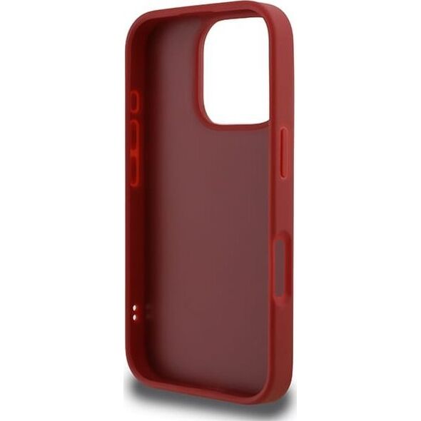 Karl Lagerfeld Karl Lagerfeld KLHCP16LPQDSMGR iPhone 16 Pro 6.3" czerwony/red hardcase Quilted Signature