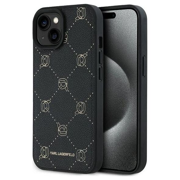 Karl Lagerfeld Karl Lagerfeld KLHMP15MPGKHPHK iPhone 15 Plus 6.7" czarny/black Karl Head MagSafe