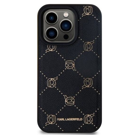 Karl Lagerfeld Karl Lagerfeld KLHMP15LPGKHPHK iPhone 15 Pro 6.1" czarny/black Magsafe Karl Head