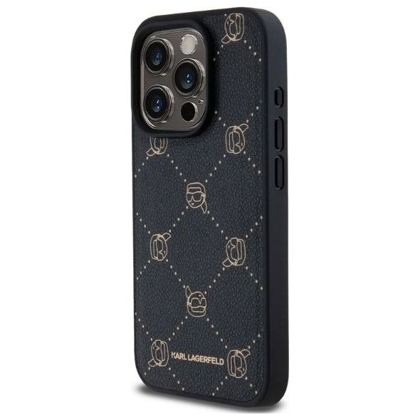 Karl Lagerfeld Karl Lagerfeld KLHMP15LPGKHPHK iPhone 15 Pro 6.1" czarny/black Magsafe Karl Head