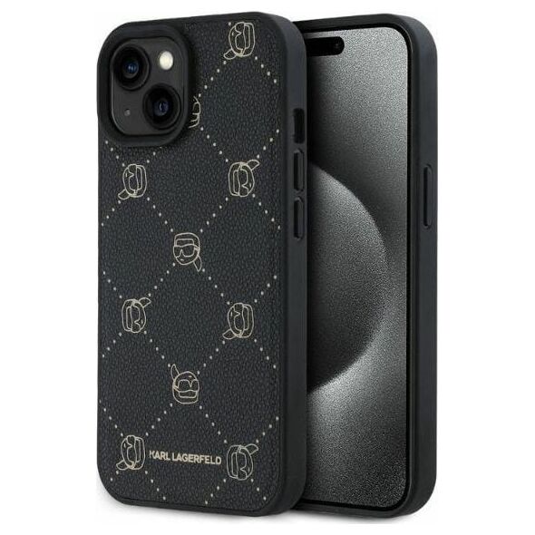 Karl Lagerfeld Karl Lagerfeld KLHMP15SPGKHPHK iPhone 15 6.1" czarny/black Magsafe Karl Head