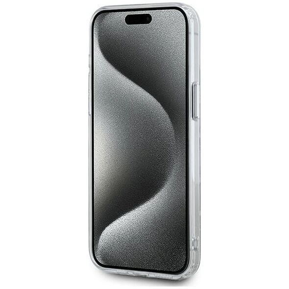 Karl Lagerfeld Karl Lagerfeld KLHMP15XHMCKMHT iPhone 15 Pro Max 6.7" przezroczysty/transparent IML Monogram Karl&Choupette Head MagSafe