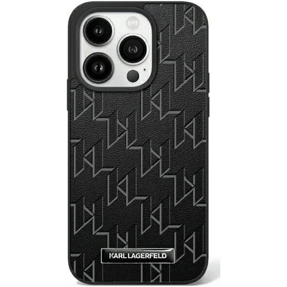 Karl Lagerfeld Karl Lagerfeld KLHMP16SPKHPORPK iPhone16 6.1" czarny/black hardcase Hot Stamp Magsafe