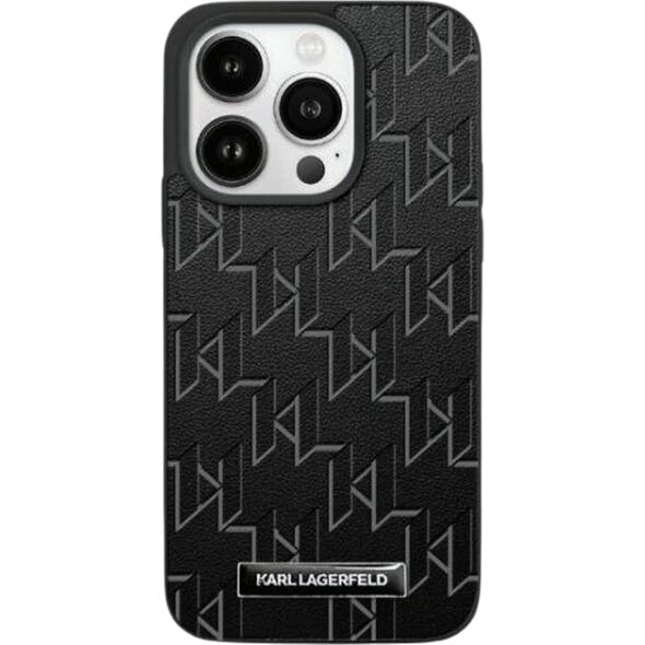 Karl Lagerfeld Karl Lagerfeld KLHMP16SPKHPORPK iPhone16 6.1" czarny/black hardcase Hot Stamp Magsafe