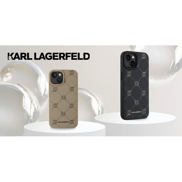 Karl Lagerfeld Karl Lagerfeld KLHMP15XPGKHPHE iPhone 15 Pro Max 6.7" beżowy/beige Magsafe Karl Heads