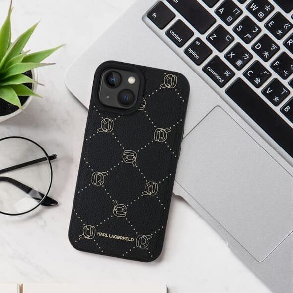 Karl Lagerfeld Karl Lagerfeld KLHMP15XPGKHPHK iPhone 15 Pro Max 6.7" czarny/black Magsafe Karl Head