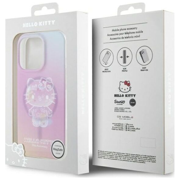 Hello Kitty Hello Kitty HKHMP16LH50AP iPhone 16 Pro 6.3" pink/pink hardcase IML 50TH Anniversary Magsafe
