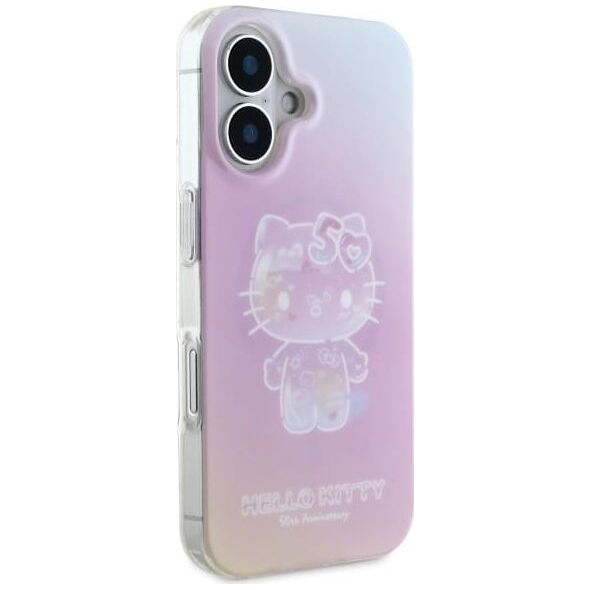 Hello Kitty Hello Kitty HKHMP16SH50AP iPhone 16 6.1" pink/pink hardcase IML 50TH Anniversary Magsafe