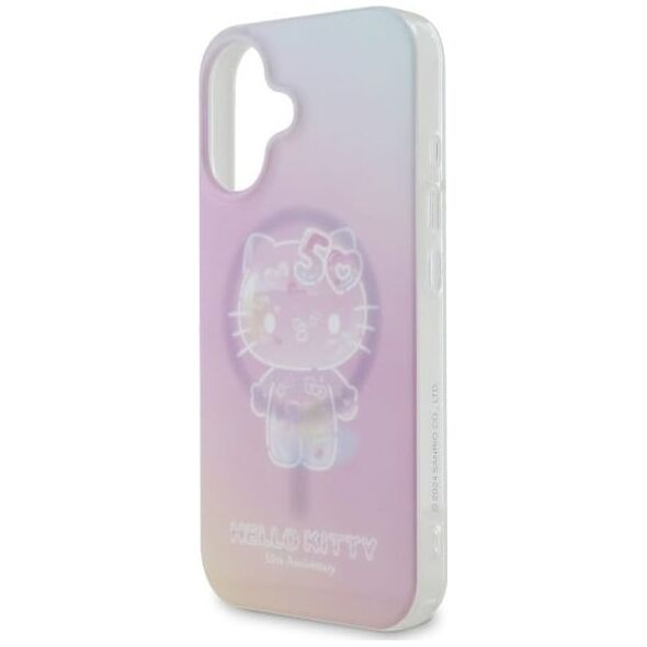 Hello Kitty Hello Kitty HKHMP16SH50AP iPhone 16 6.1" pink/pink hardcase IML 50TH Anniversary Magsafe