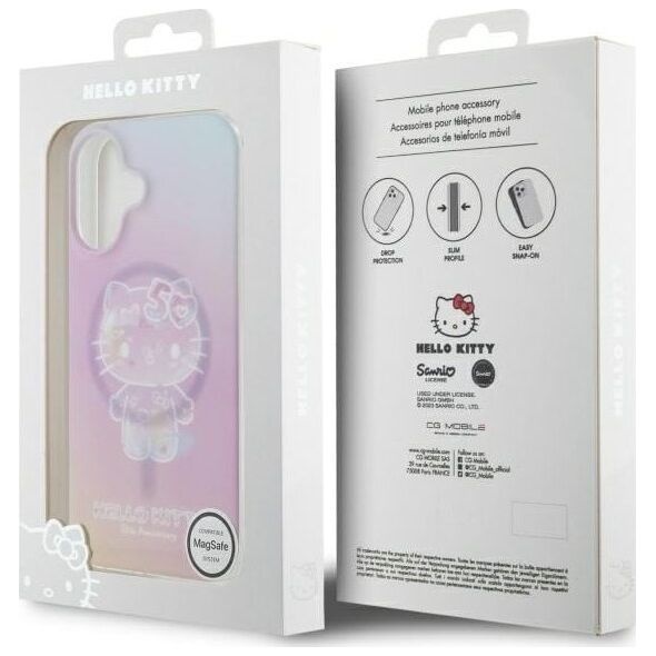 Hello Kitty Hello Kitty HKHMP16SH50AP iPhone 16 6.1" pink/pink hardcase IML 50TH Anniversary Magsafe