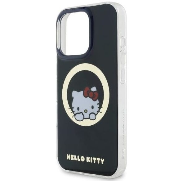 Hello Kitty Hello Kitty HKHMP16LHSWKK iPhone 16 Pro 6.3" black/black hardcase IML Sweet Kitty Magsafe