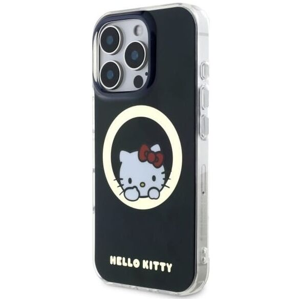 Hello Kitty Hello Kitty HKHMP16XHSWKK iPhone 16 Pro Max 6.9" black/black hardcase IML Sweet Kitty Magsafe