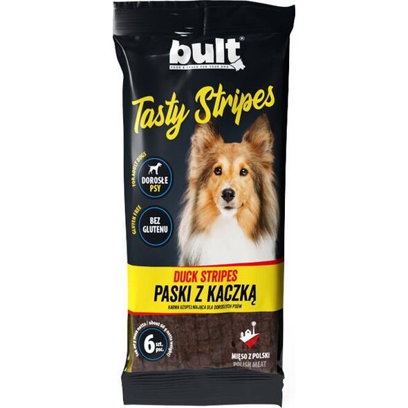 BULT Bult Tasty Stripes Paski z kaczką 6szt