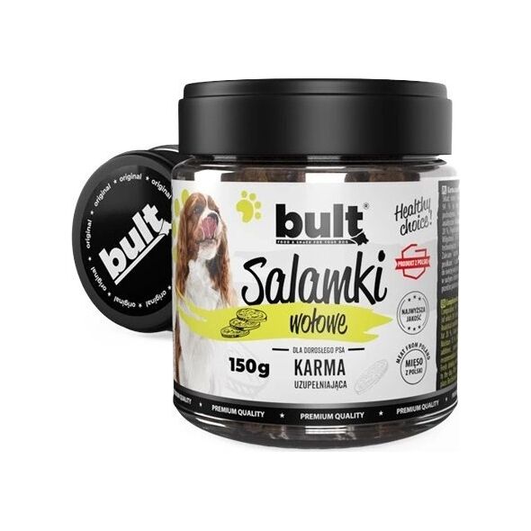 BULT Bult Salamki wołowe dla psa 150g