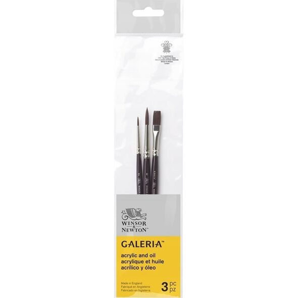 SmartMax Galeria brush set short handle 3pcs ass.