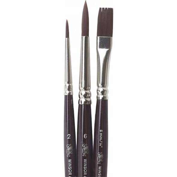 SmartMax Galeria brush set short handle 3pcs ass.