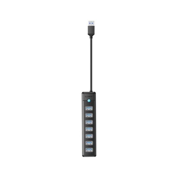 HUB USB Orico Adapter Hub Orico PW7U USB do 7x USB 3.0 (czarny)