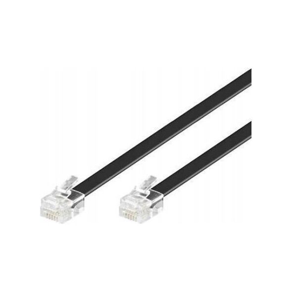 MicroConnect Modular Straight RJ12 6C/6P 6m