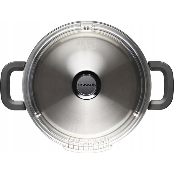 Fiskars CASSEROLE FF 5L WITH LID 1072317